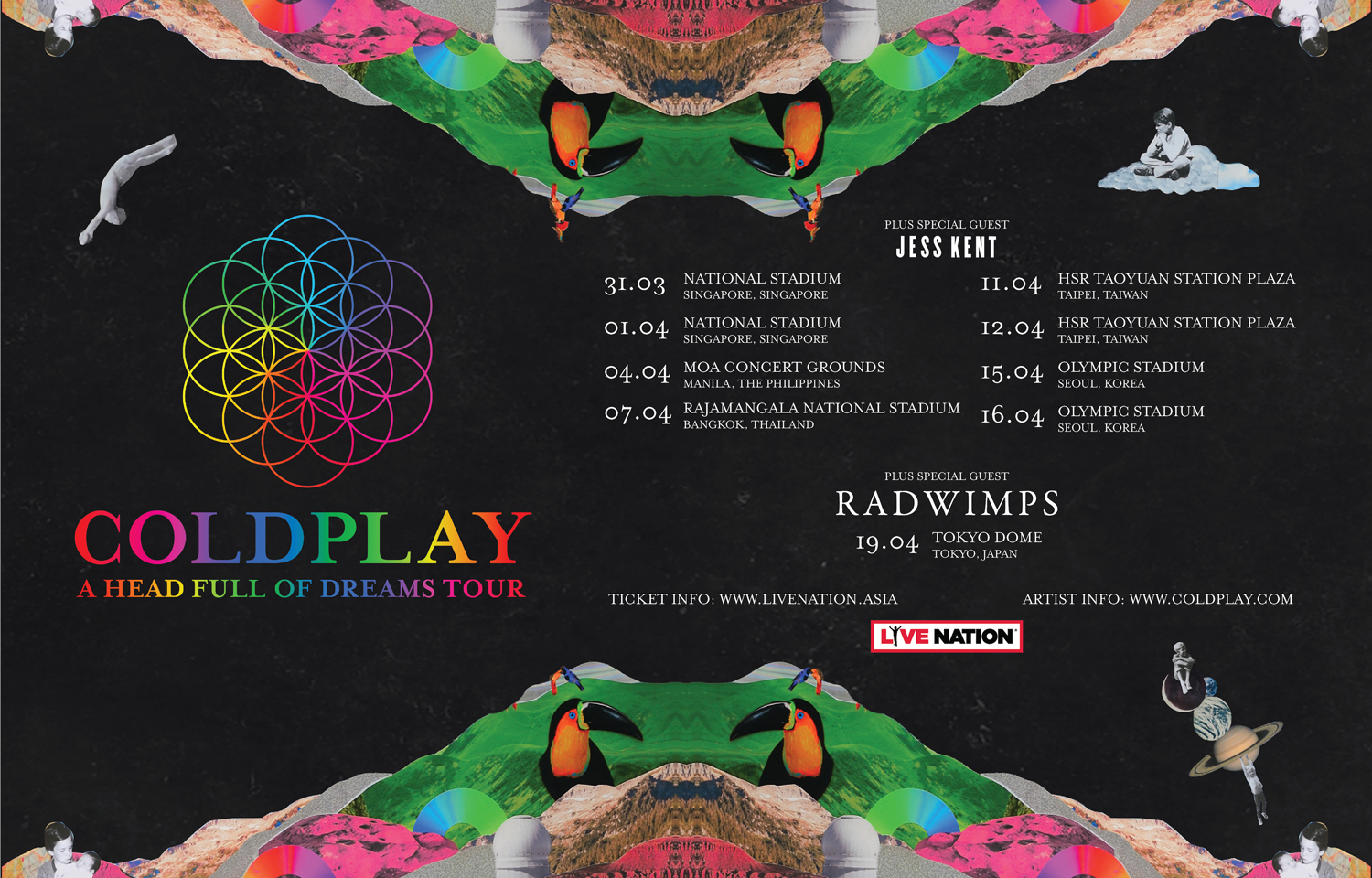 Coldplay Floor Tickets