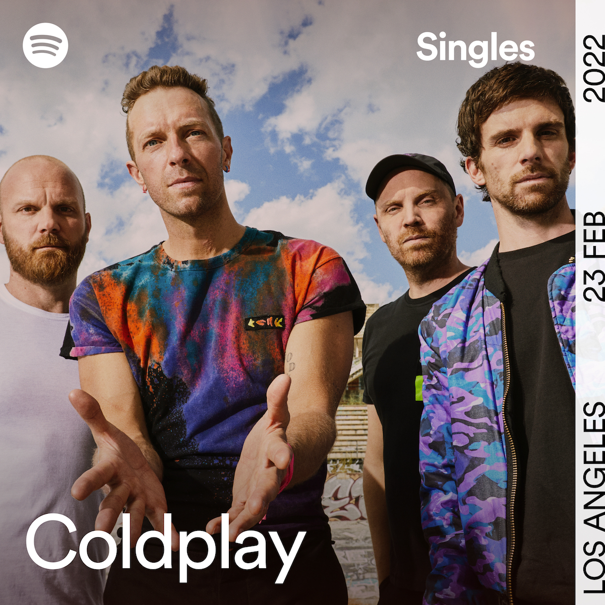 Spotify Singles recording out today Coldplay